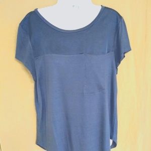 Ann Taylor Blouse in Smoky Blue, Size M